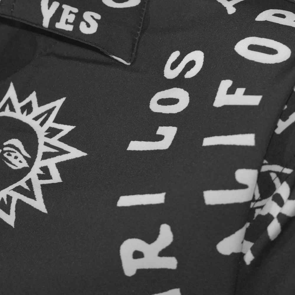 Amiri Ouija Board-Print Bowling Shirt-3