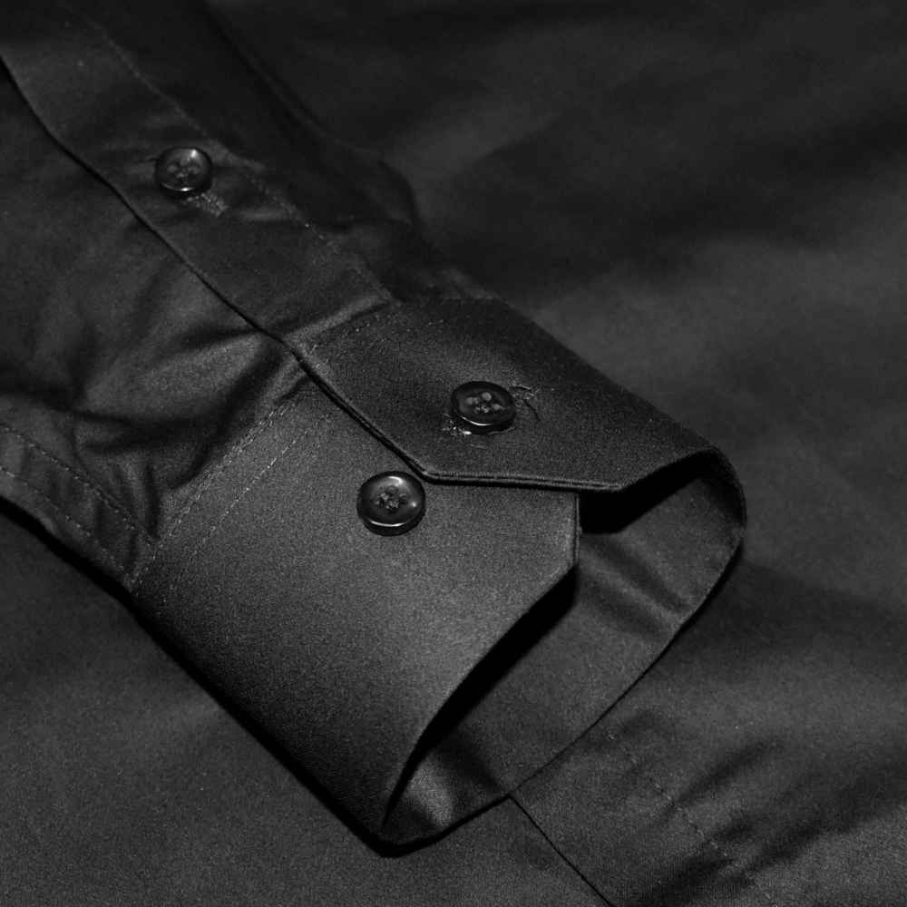 Karl Lagerfeld Black Premium Cotton Shirt-5