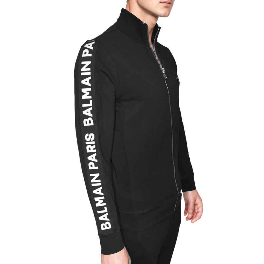 Balmain Black Premium Quality Jacket-thumb-3