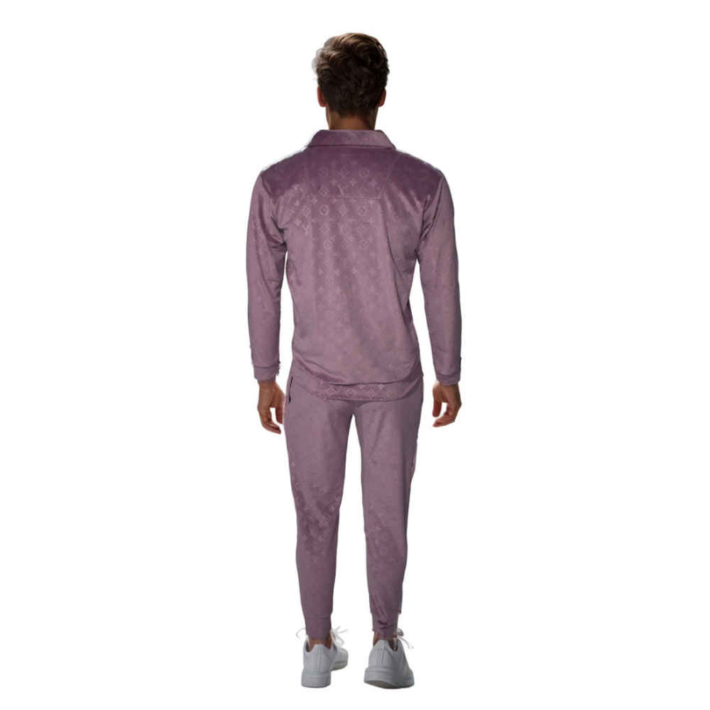 Louis Vuitton Purple Premium Quality Tracksuit-thumb-1
