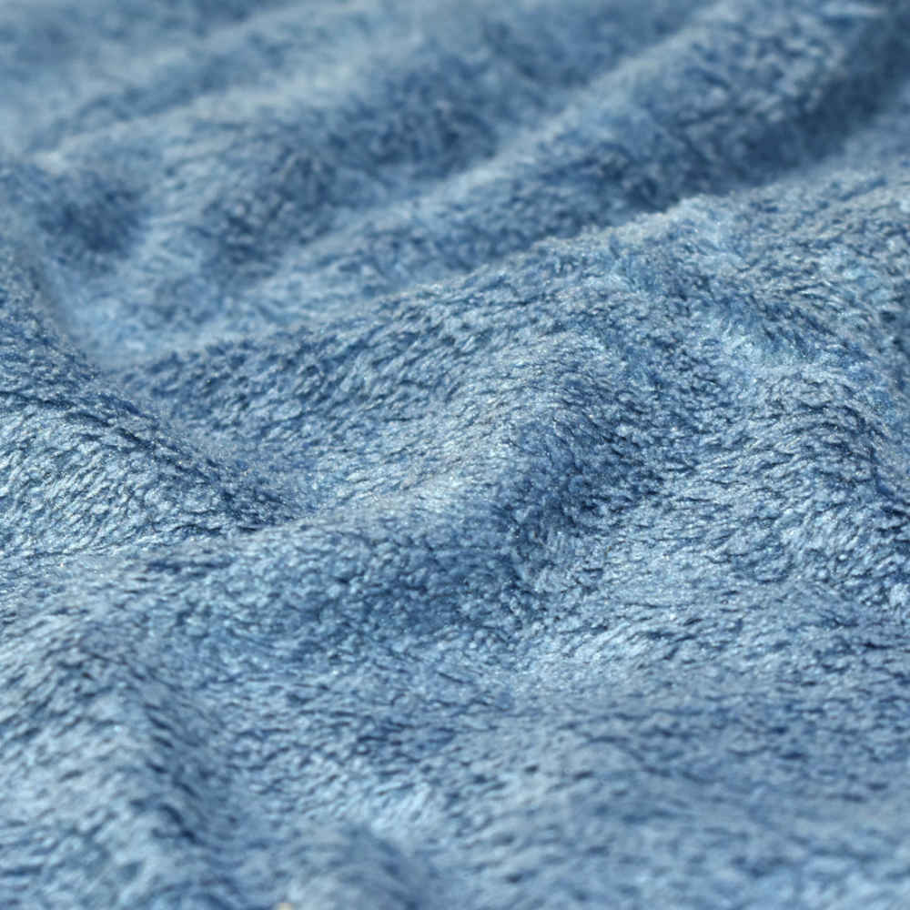 Dior Embroidered logo Blue Premium Towels - Set of 2-thumb-3