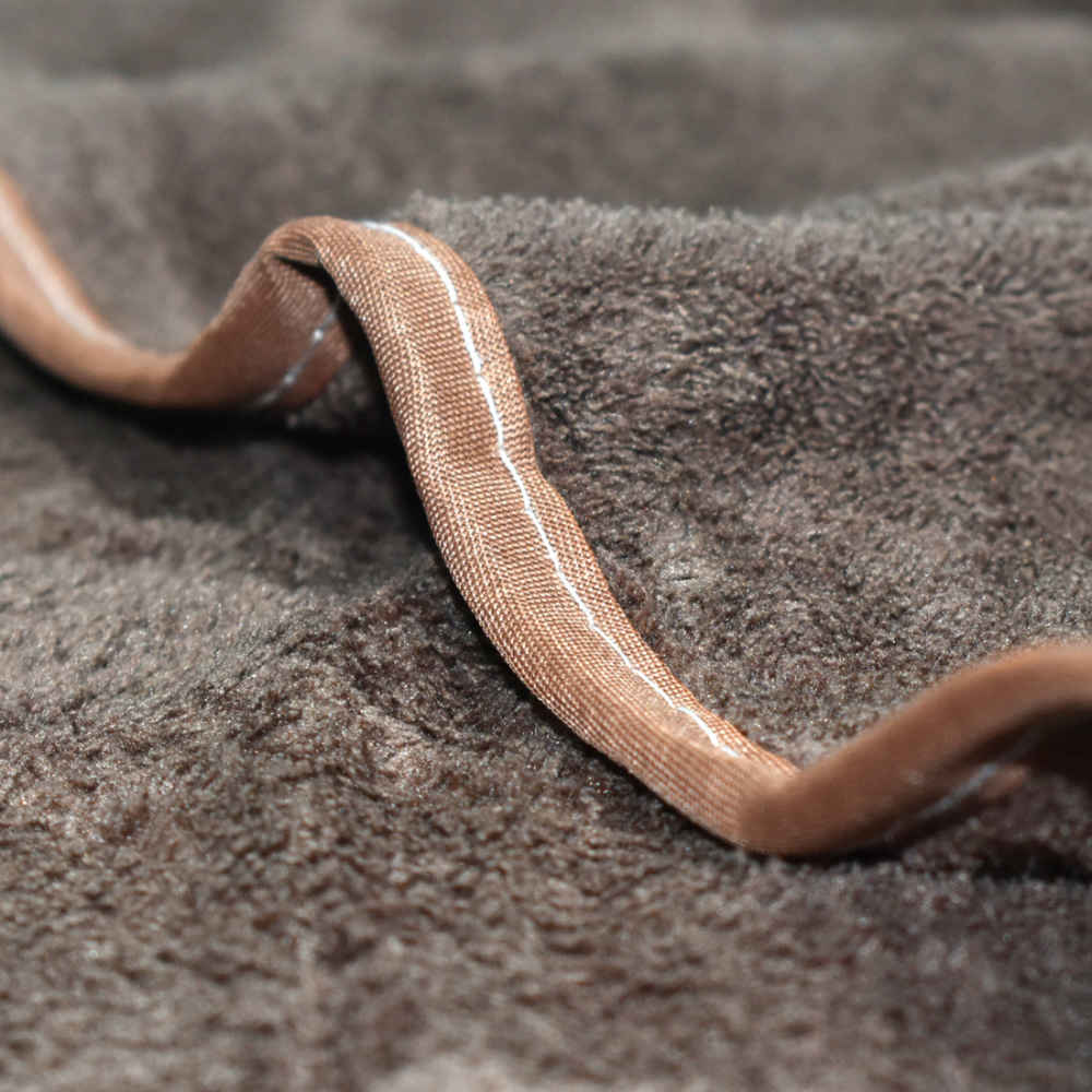 Dior Embroidered logo Brown Premium Towels - Set of 2-thumb-2