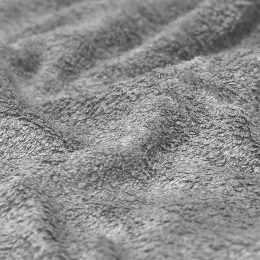 Dior Embroidered logo Grey Premium Towels - Set of 2-thumb-3