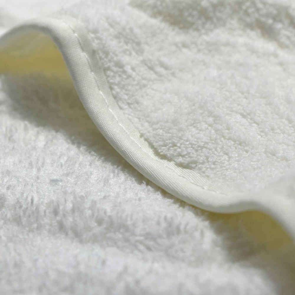 Hermes Paris Embroidery logo Off White Towels - Set of 2-2