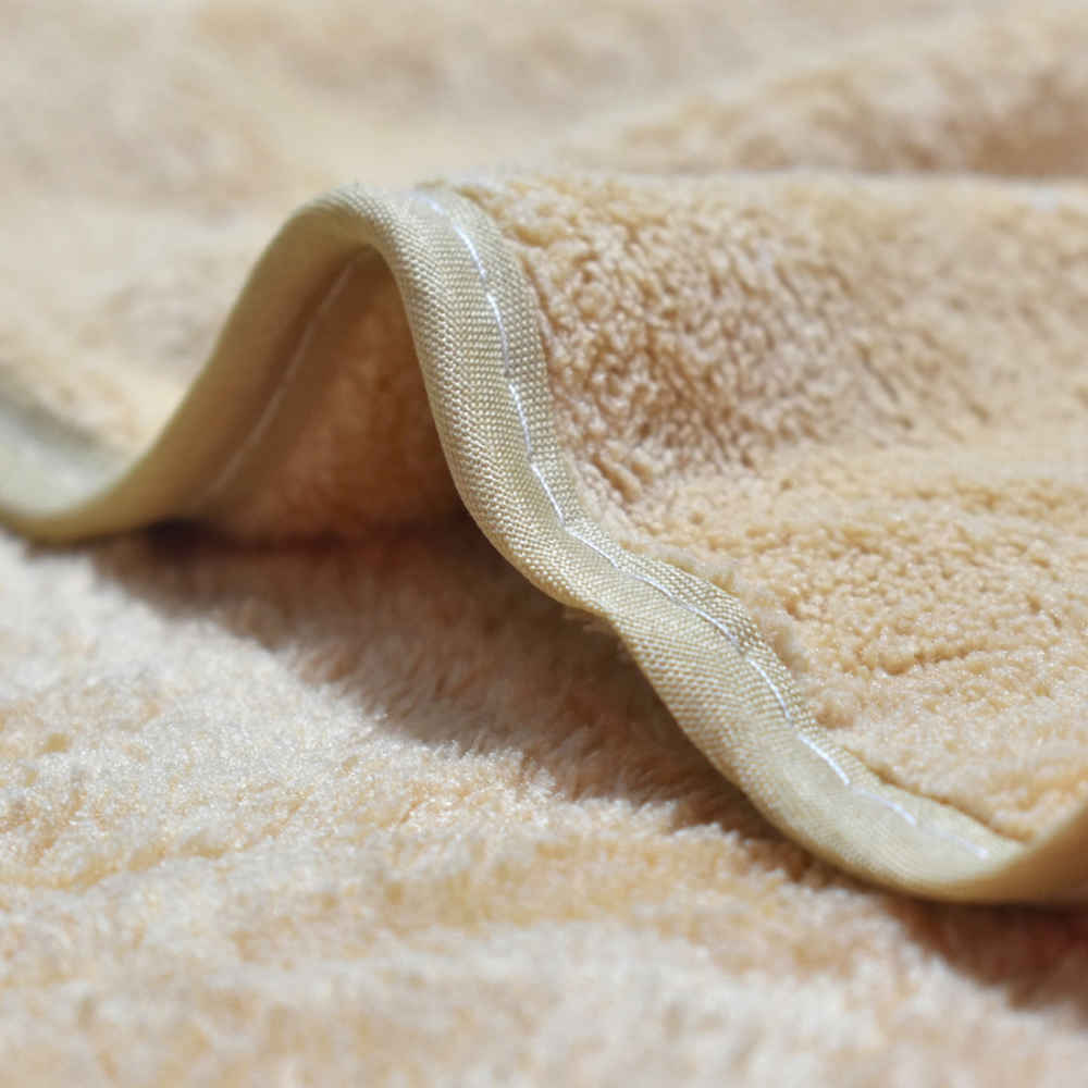 Gucci Embroidery Logo Light Brown Premium Towels - Set of 2-2