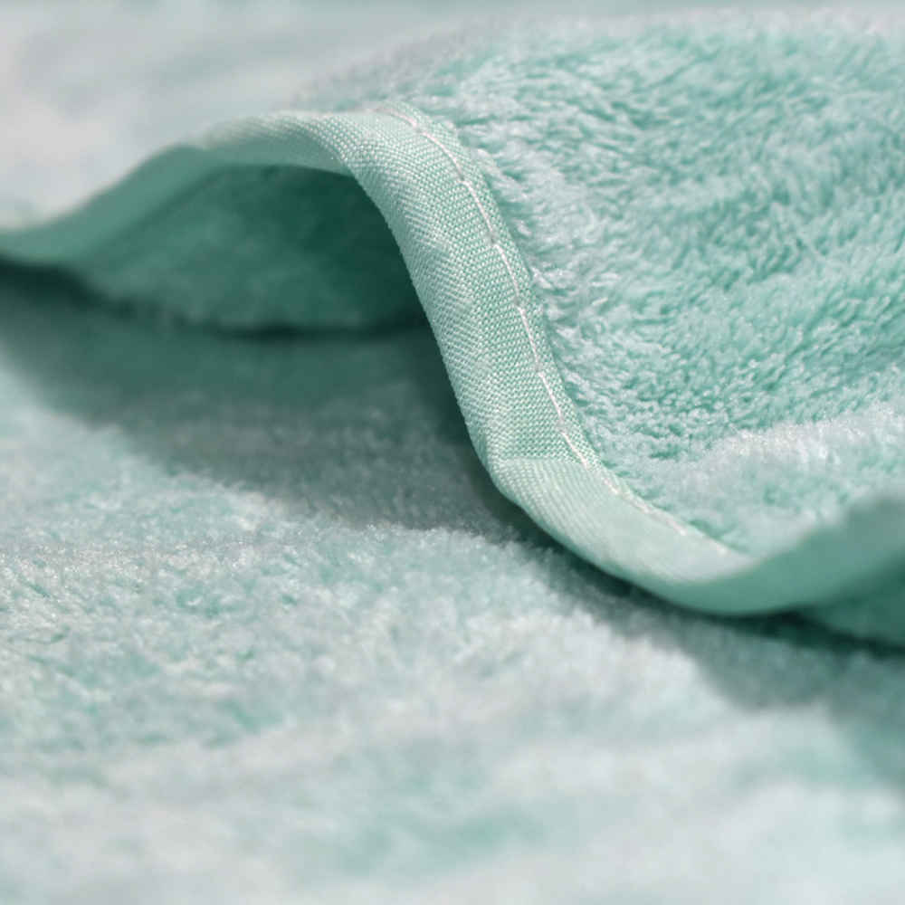 Chanel Embroidered logo Green Towels - Set of 2-thumb-2