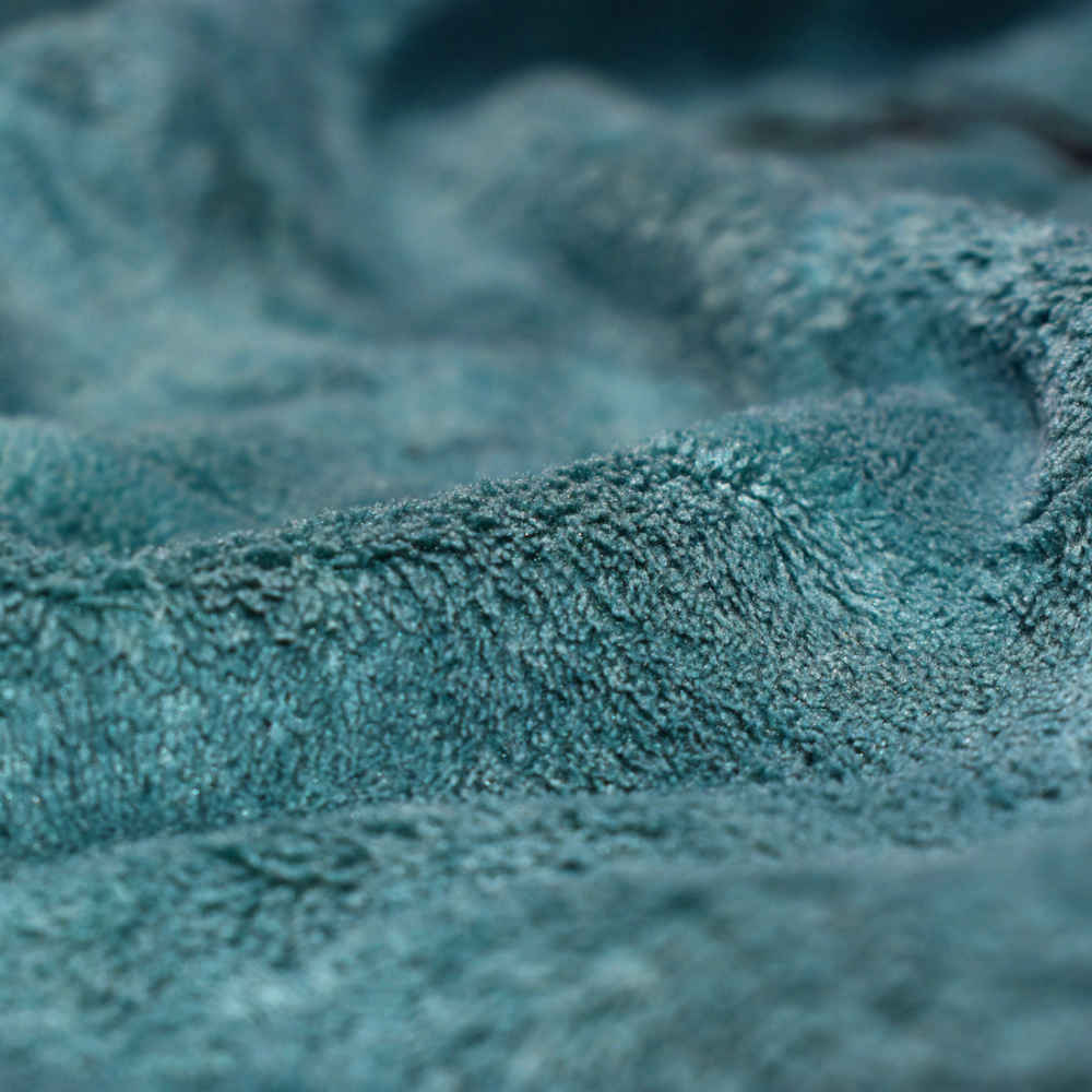 Louis Vuitton Embroidered logo Teal Blue Towel - Set of 2-3