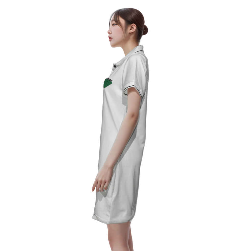 Bottega Veneta White  Premium Cotton Dress-3