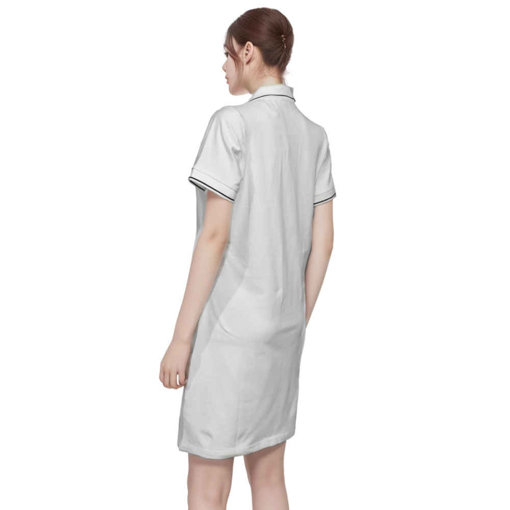 Bottega Veneta White  Premium Cotton Dress-2