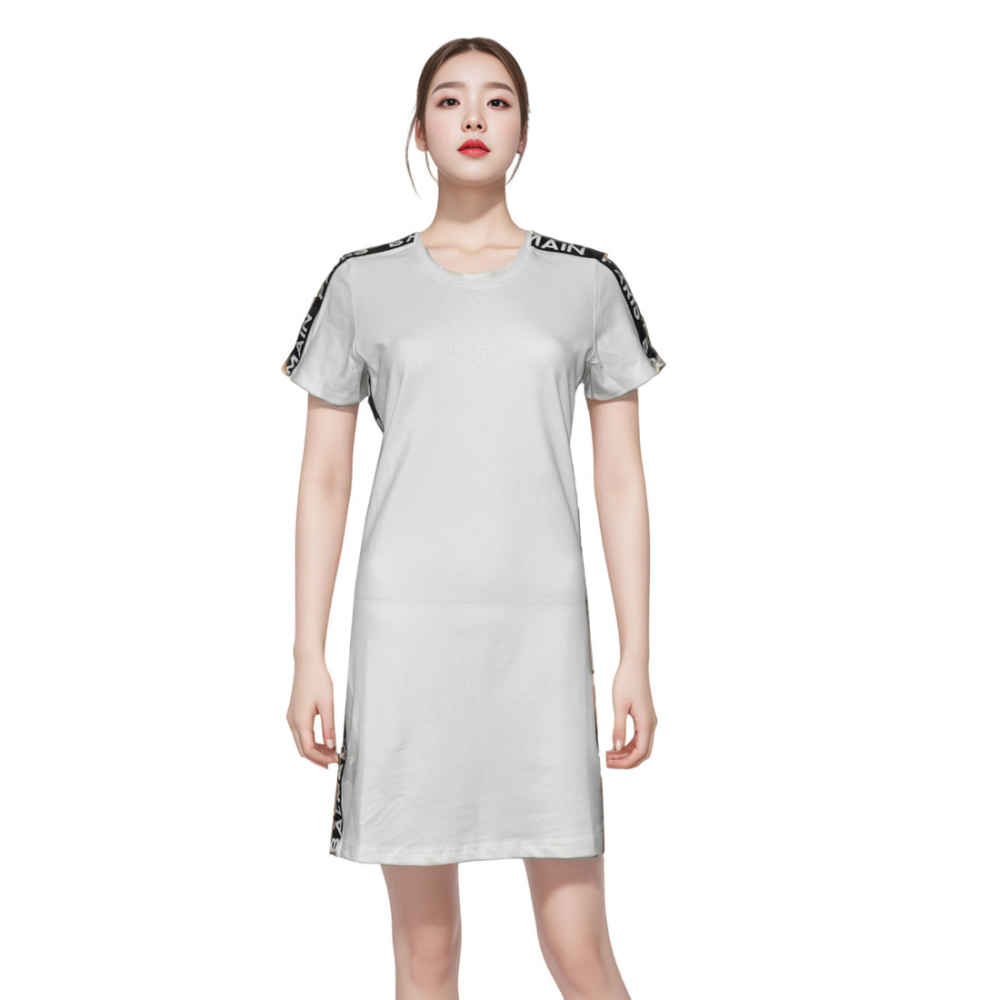 Balmain Paris White Premium Cotton Dress-1