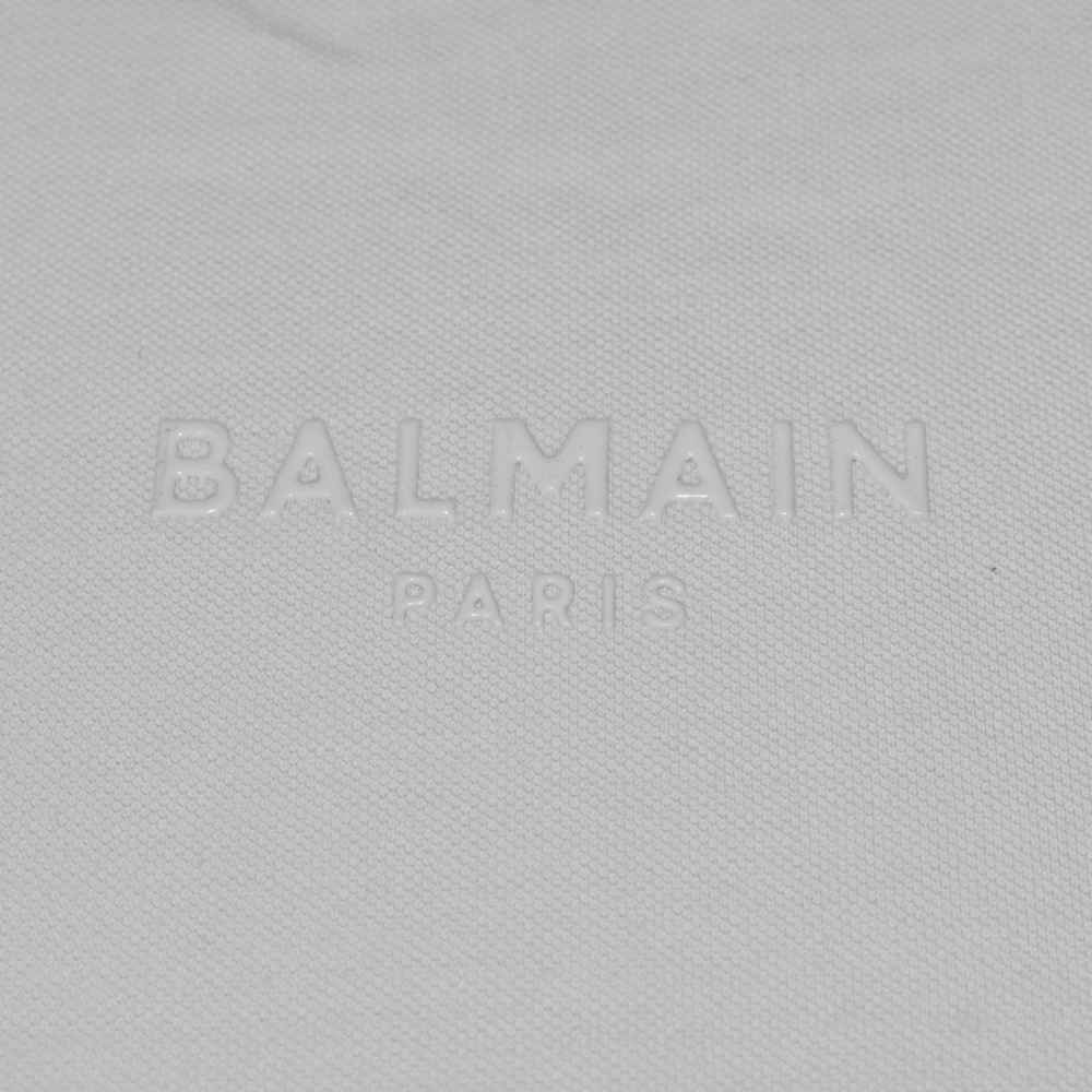 Balmain Paris White Premium Cotton Dress-3