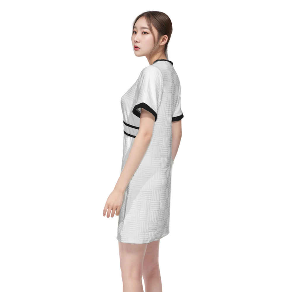 Balmain White Premium Cotton Dress-2
