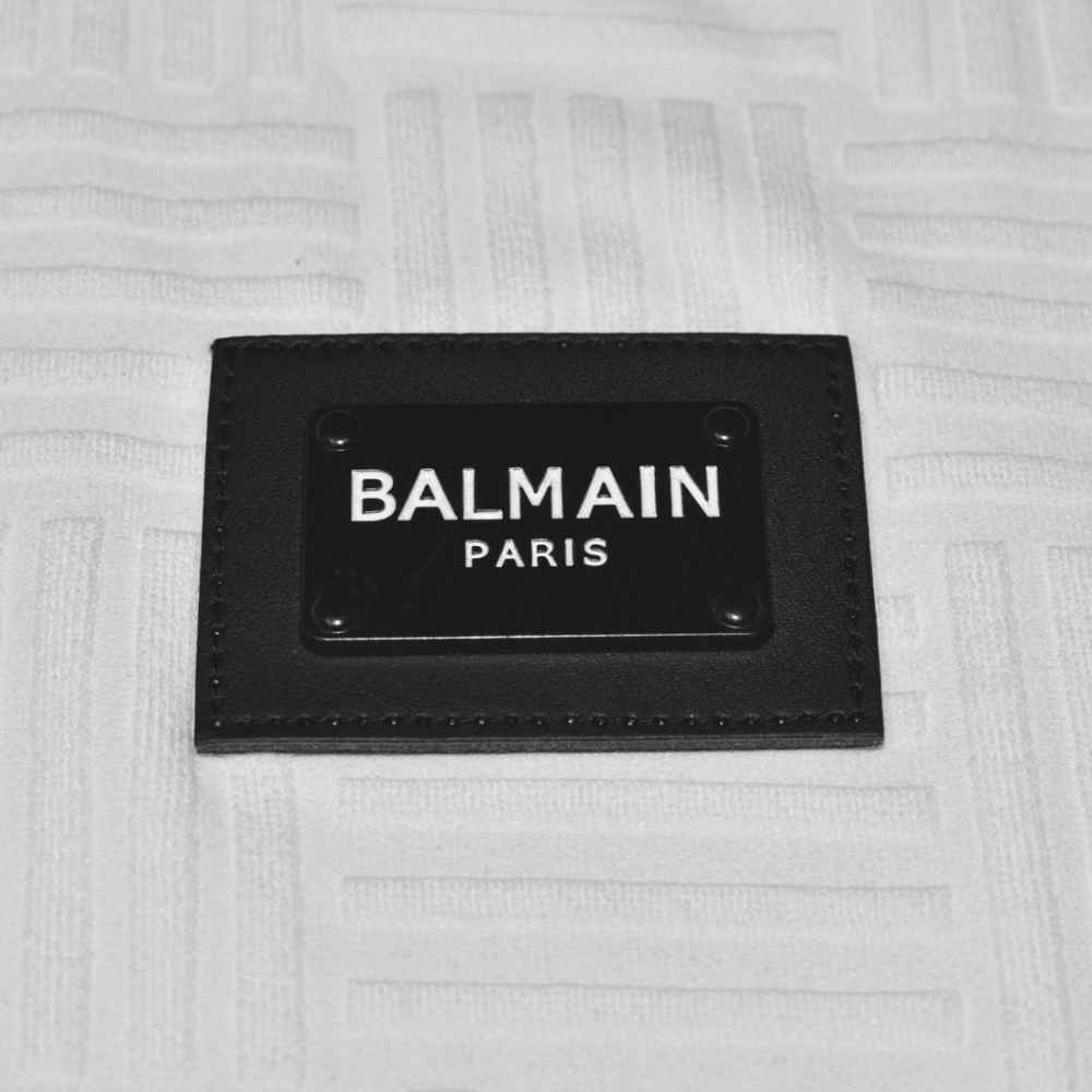Balmain White Premium Cotton Dress-3