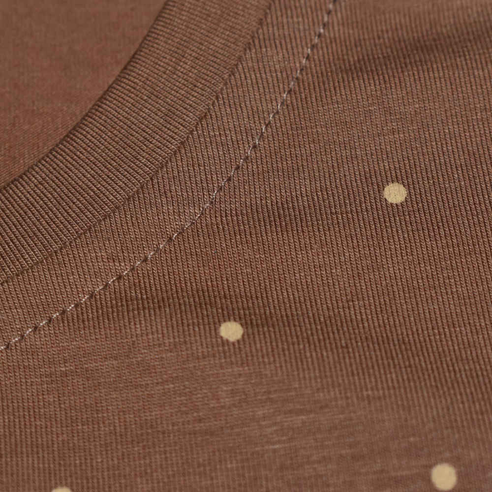 Miu Miu Brown Premium Cotton Co-ord Set-thumb-5