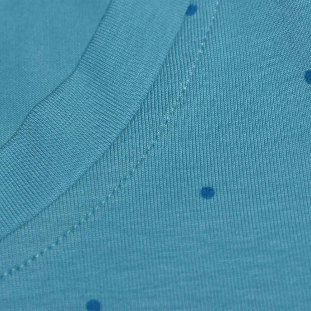 Miu Miu Sky Blue Premium Cotton Co-ord Set-thumb-5