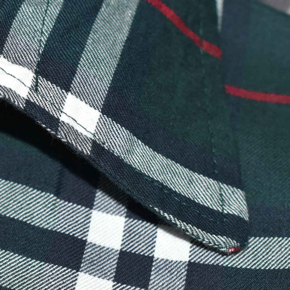 Burberry Green Check Premium Cotton Co-ord Set-4