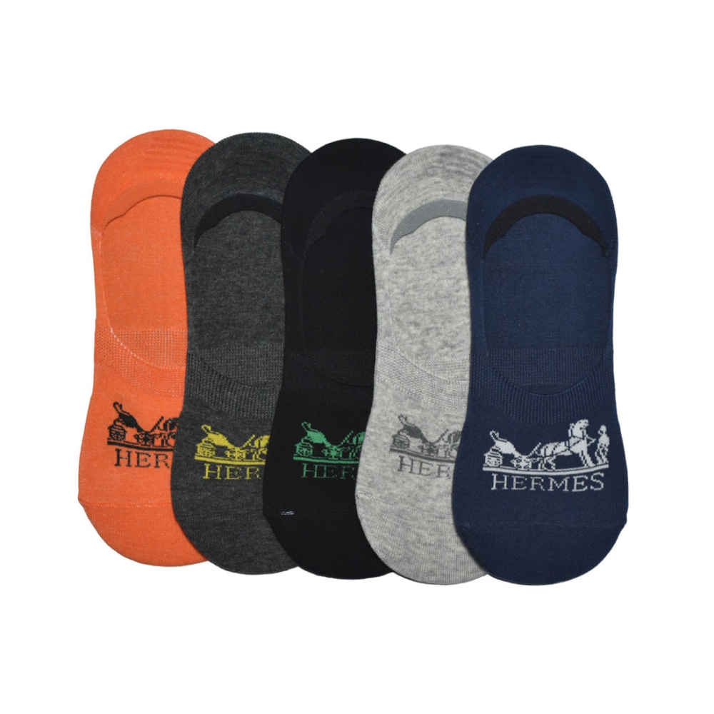 Hermes Premium Quality No Show Socks-thumb-0