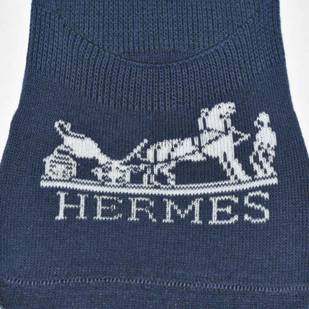 Hermes Premium Quality No Show Socks-thumb-2