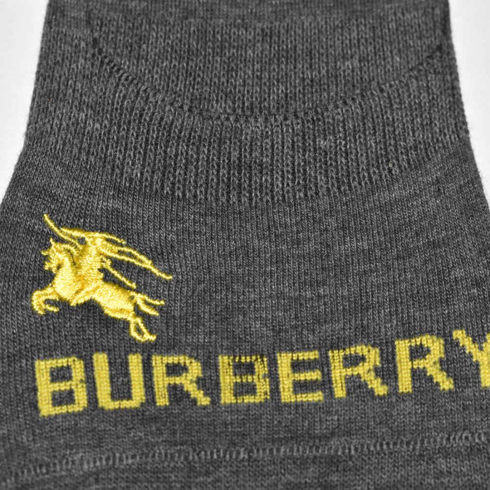 Burberry Embroidered logo Premium No-show Socks-thumb-2