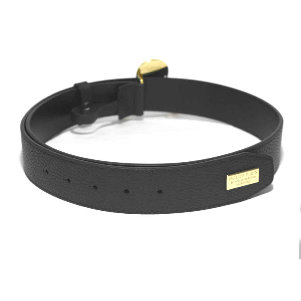 Philipp Plein Golden Premium Quality Belt-1