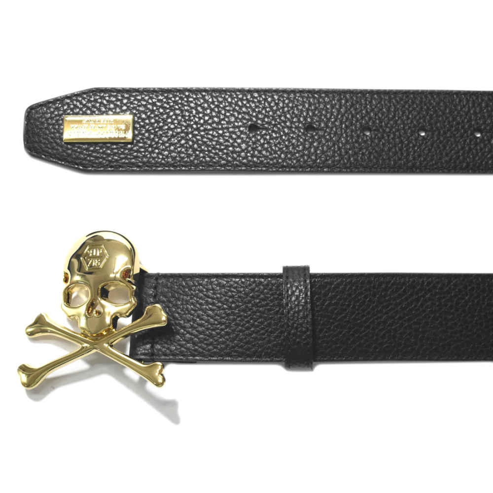 Philipp Plein Golden Premium Quality Belt-3