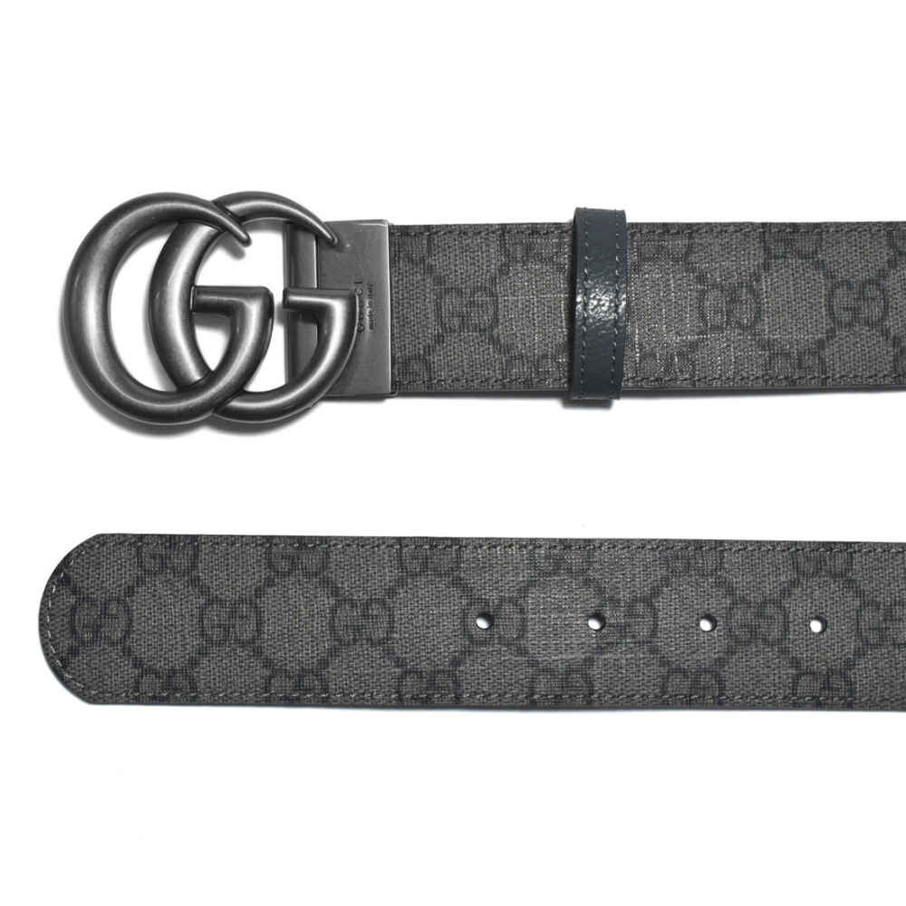 Gucci GG Grey Premium Quality Belt-3