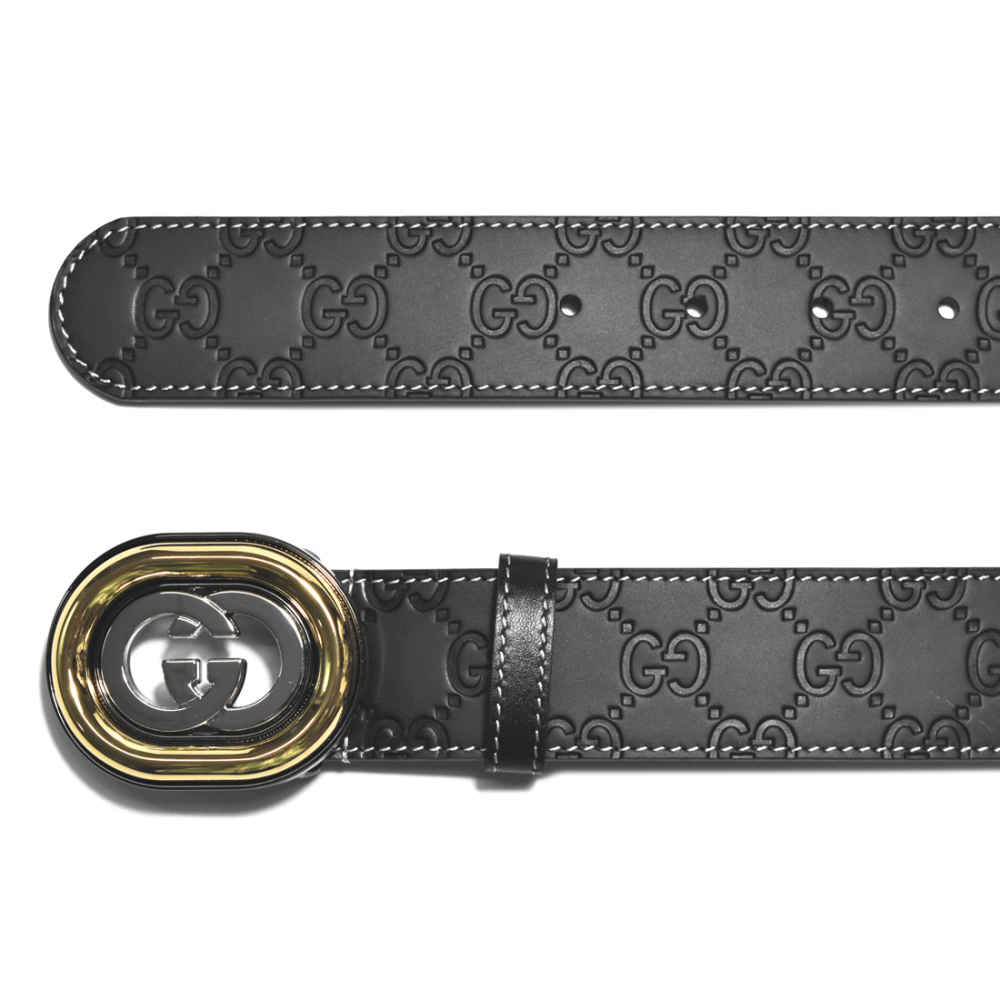 Gucci Grey Premium Quality Belt-3
