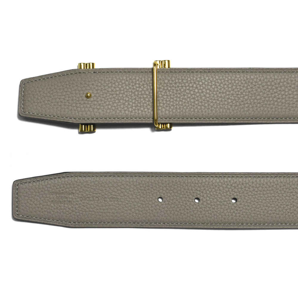 Hermes Black Premium Leathet Belt-thumb-4