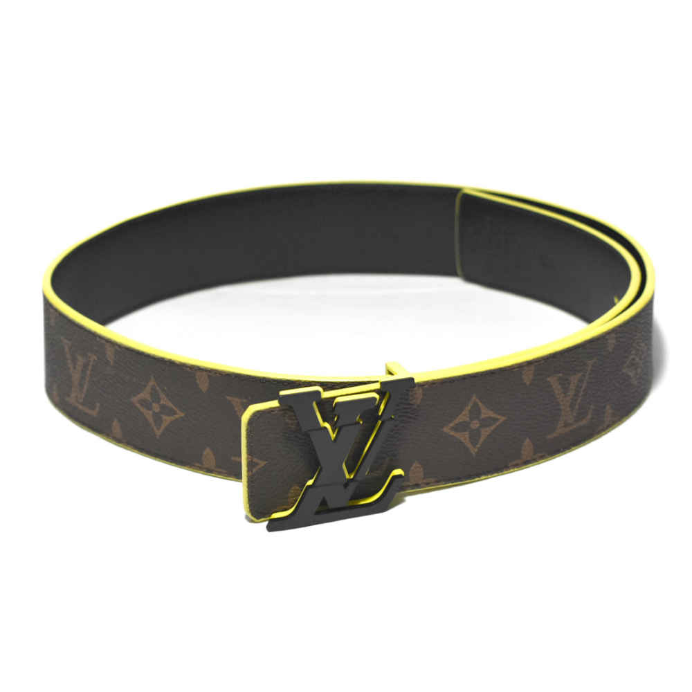 Louis Vuitton Yellow Premium Quality Belt-thumb-0
