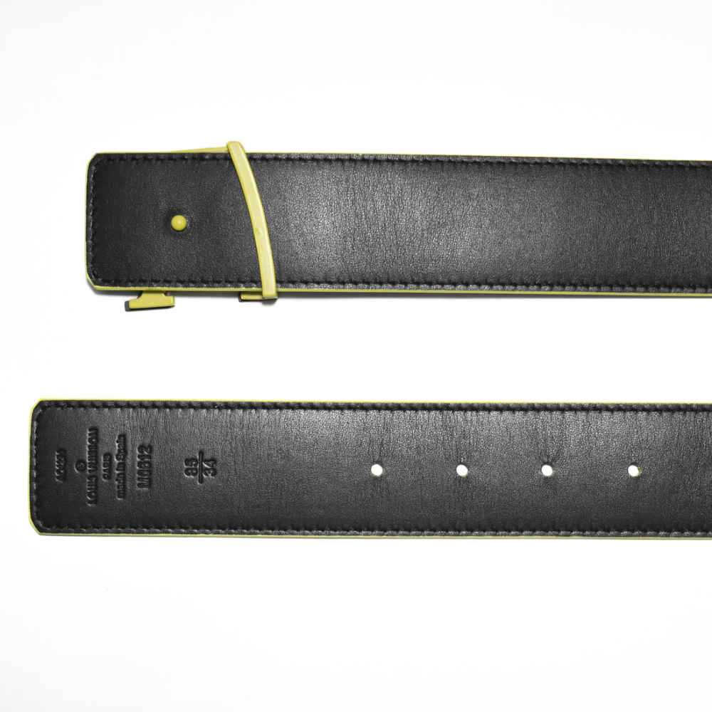 Louis Vuitton Yellow Premium Quality Belt-thumb-4