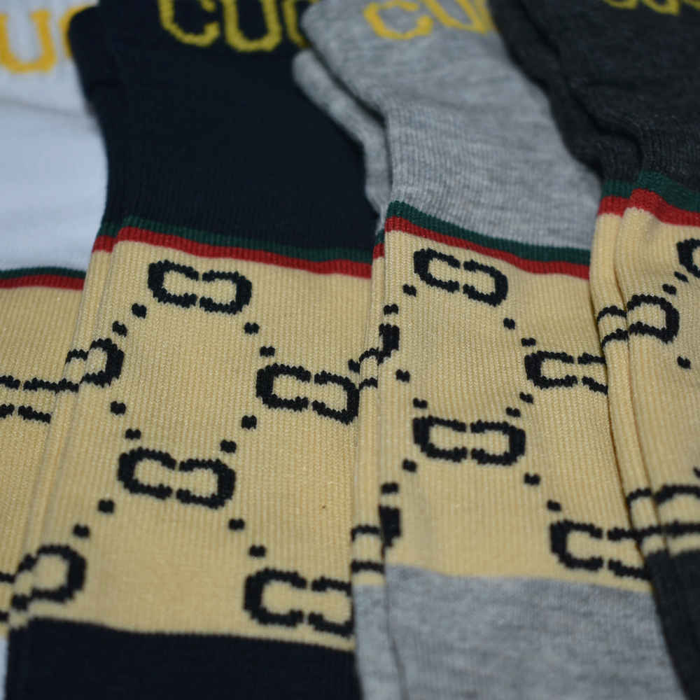 Gucci Low Anklet Premium Luxury Socks - Pack of 5-3
