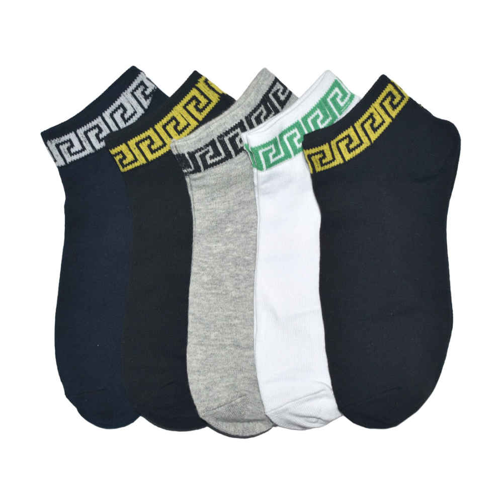 Versace Low Anklet Premium Luxury Socks-1