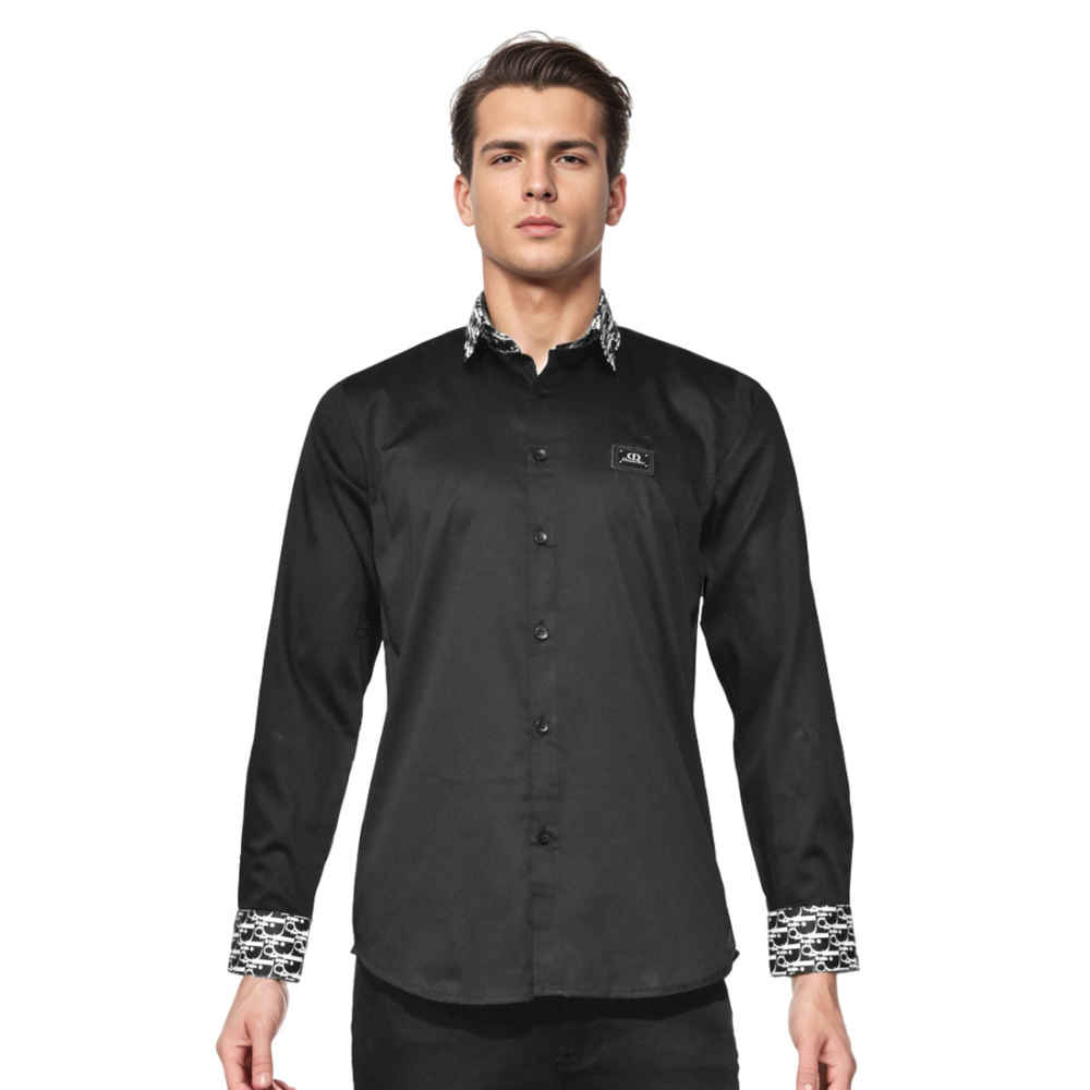 Christian Dior logo Patch Black Premium Shirt-6