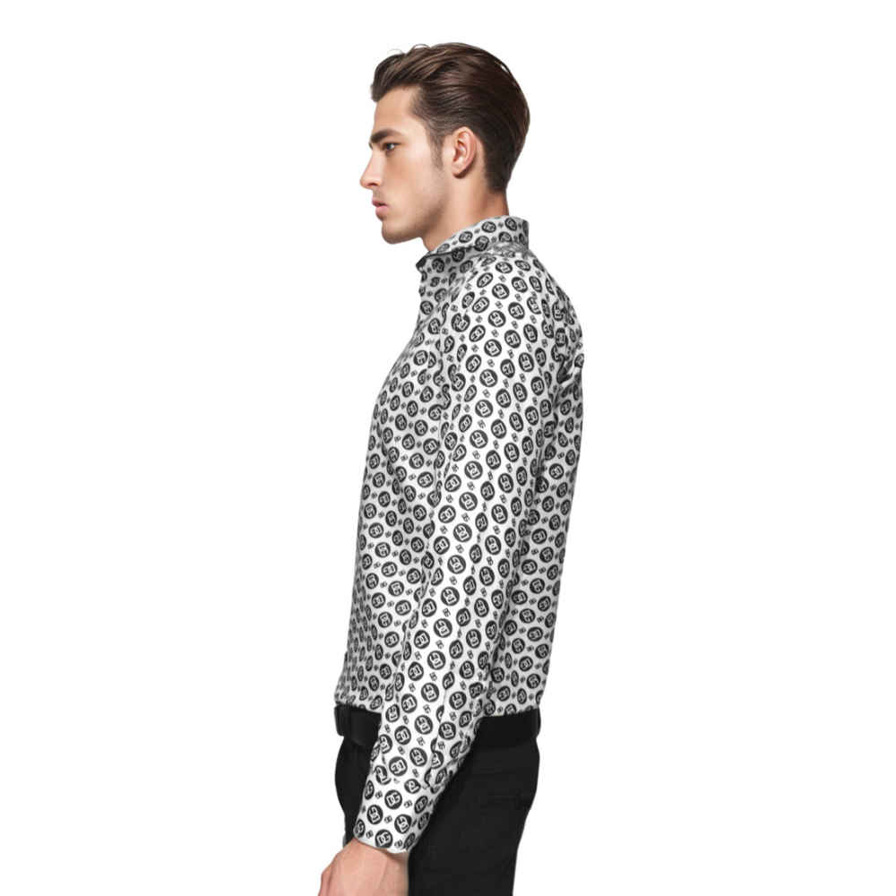 Dolce & Gabbana All-over Printed White Premium Shirt-2