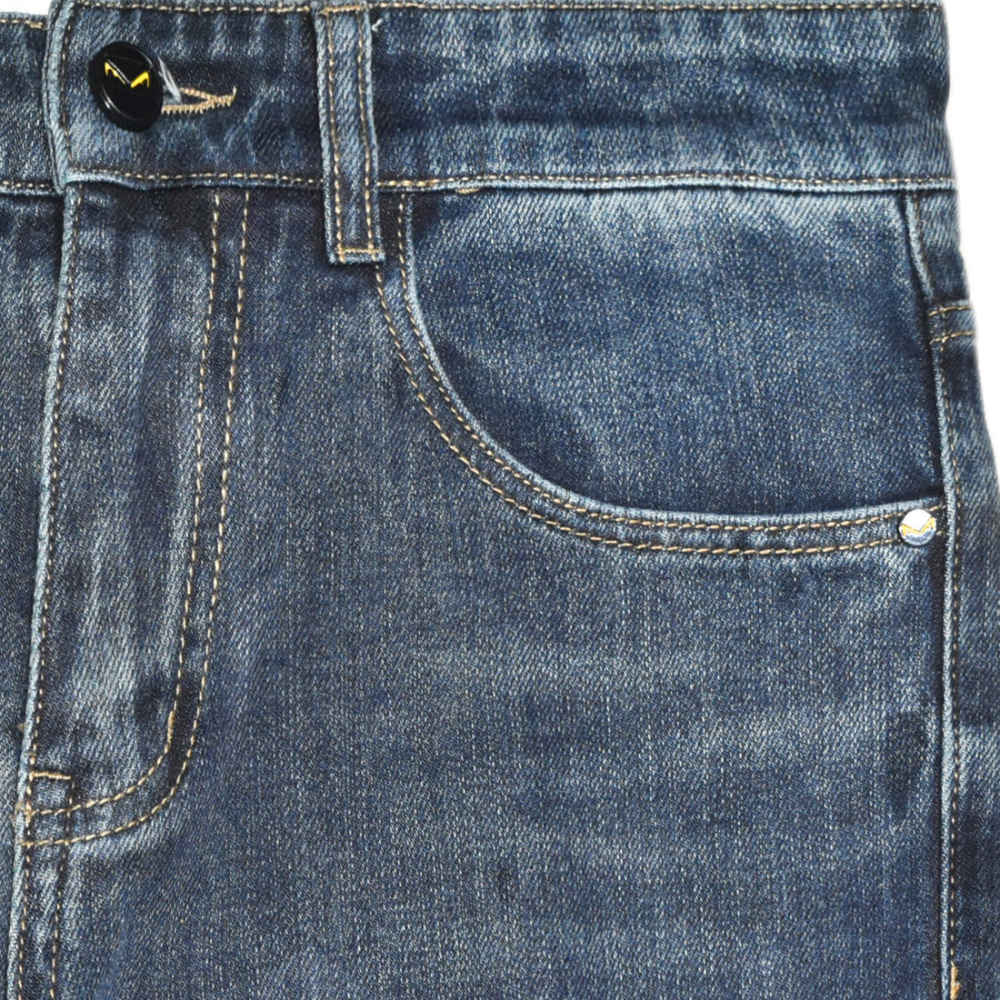 Fendi Dark Blue Premium Denim Jeans-thumb-1