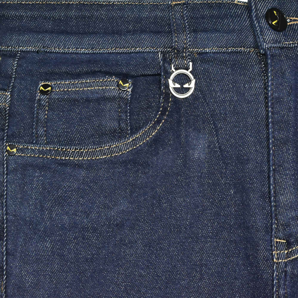 Fendi Dark Blue Premium Quality Jeans-2