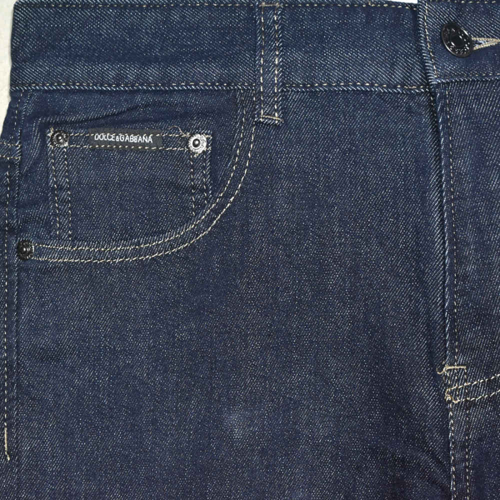 Dolce & Gabbana Dark Blue Premium Jeans-thumb-2