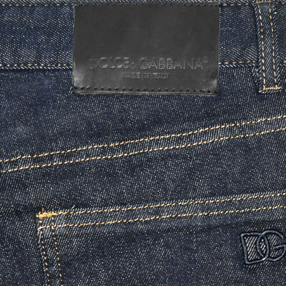 Dolce & Gabbana Dark Blue Premium Jeans-thumb-4