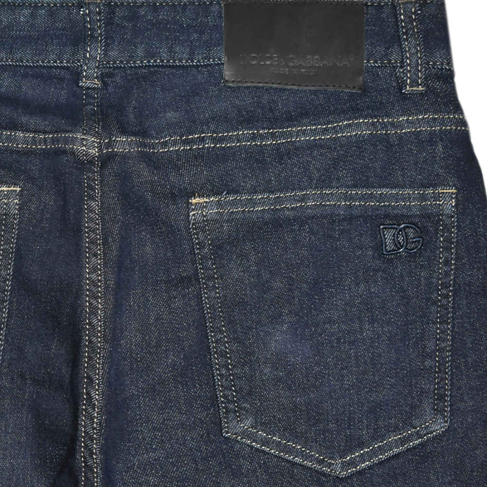 Dolce & Gabbana Dark Blue Premium Jeans-thumb-3