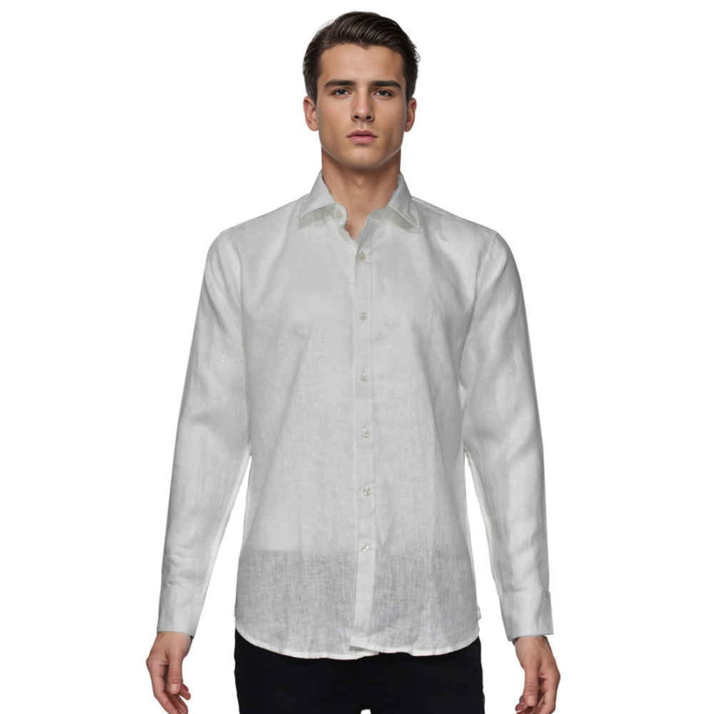 Hugo Boss White Premium Quality Shirt-7