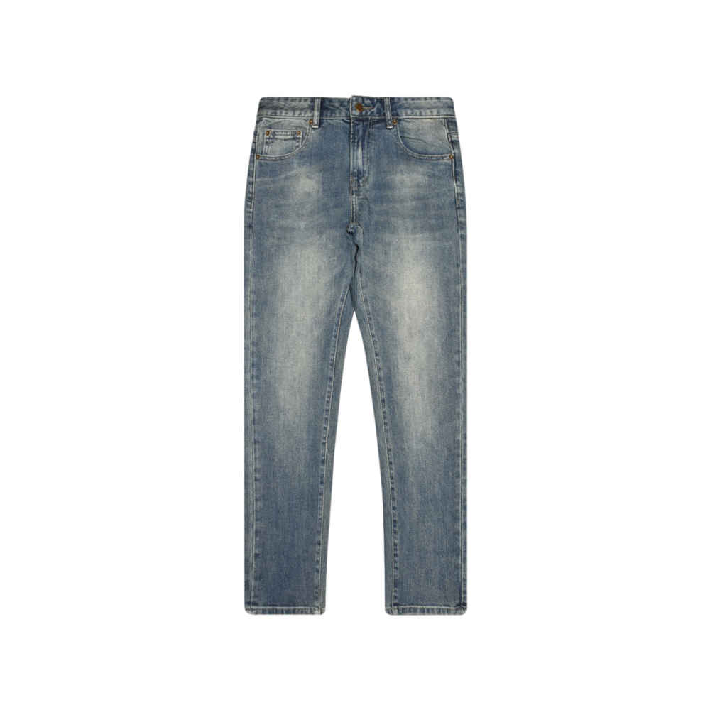 Prada Triangle Logo Dark Blue Premium Jeans-thumb-0