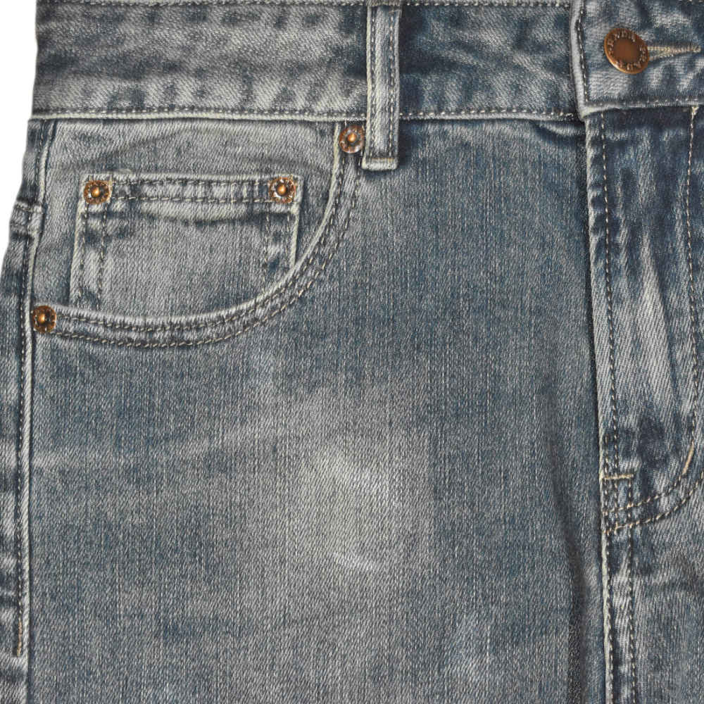 Prada Triangle Logo Dark Blue Premium Jeans-thumb-2