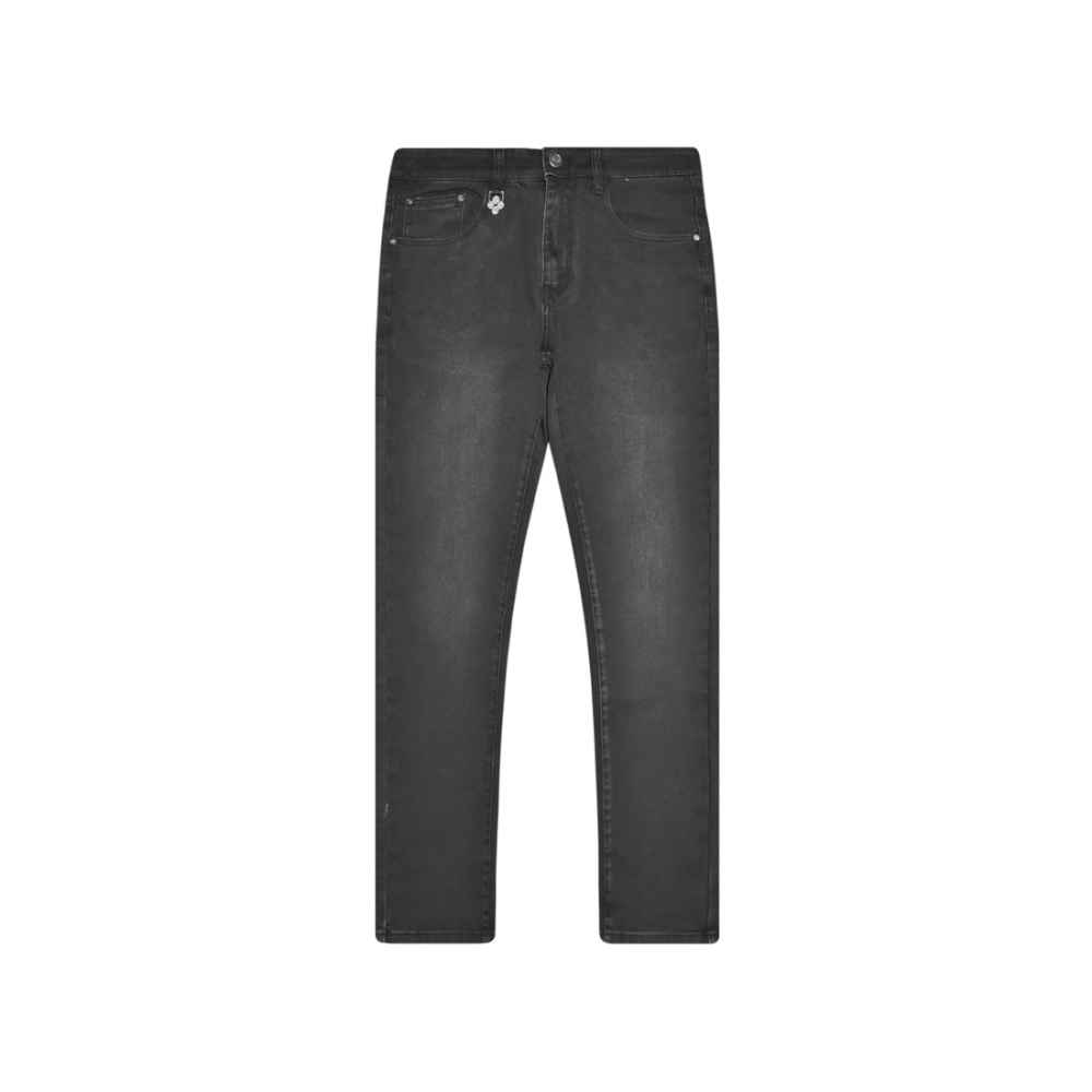 Louis Vuitton Monogram Printed Black Premium Jeans-thumb-0