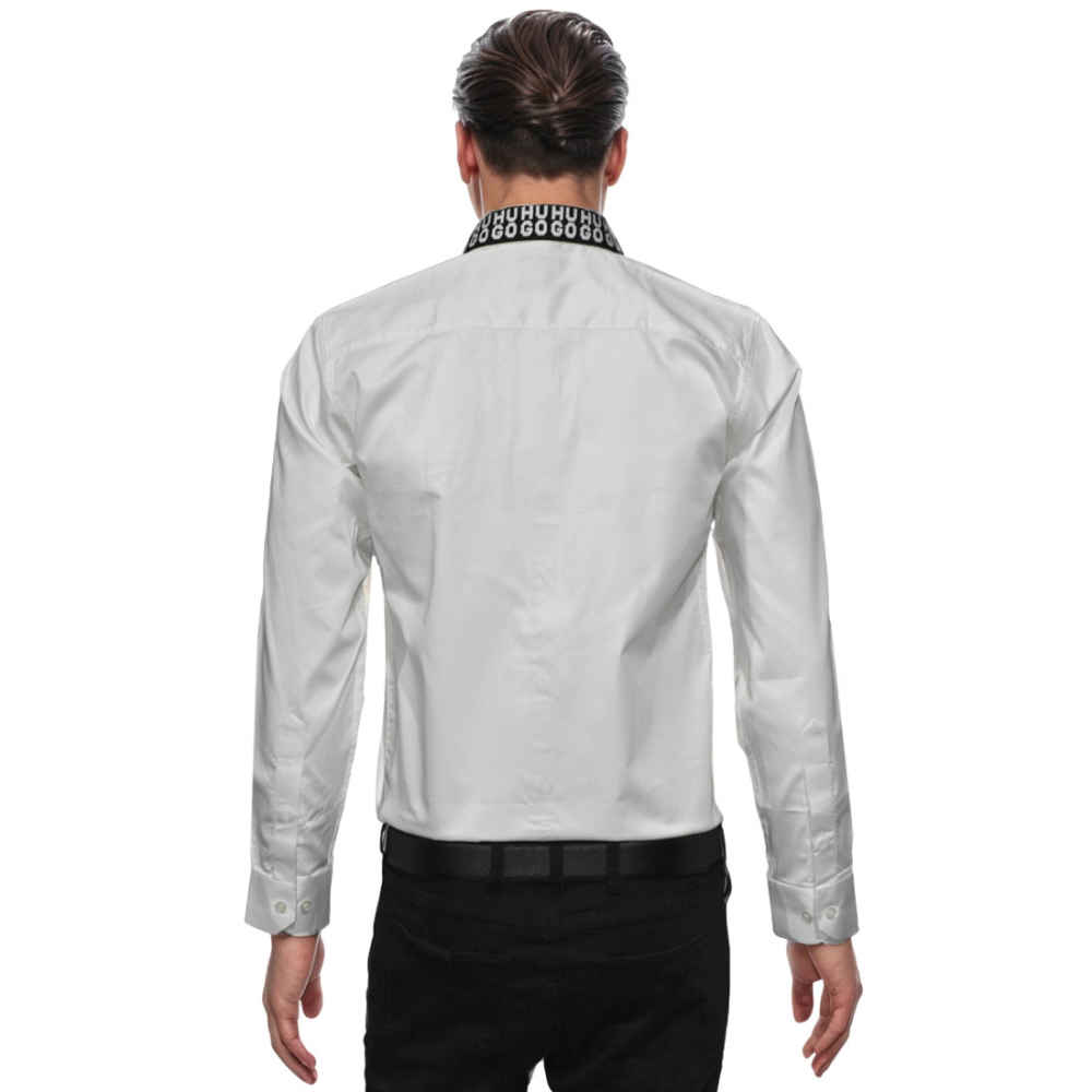 Hugo Boss White Premium Cotton Shirt-1