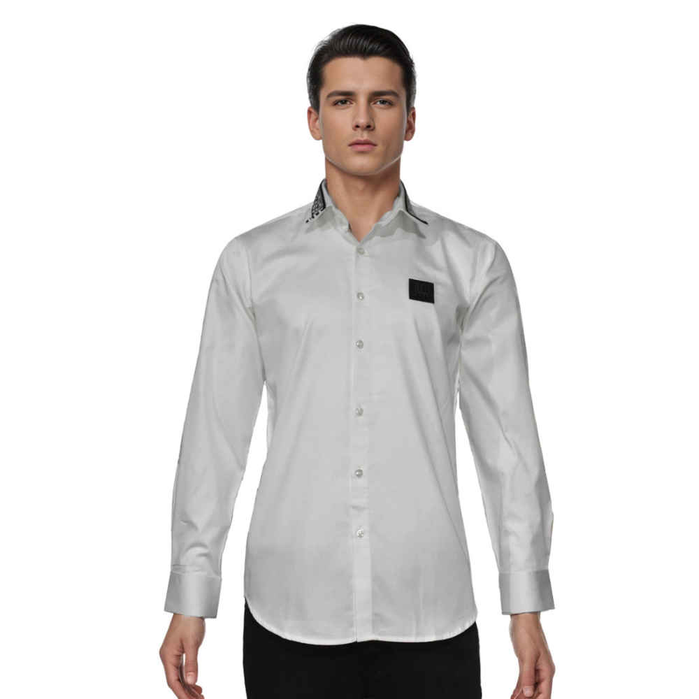Hugo Boss White Premium Cotton Shirt-6