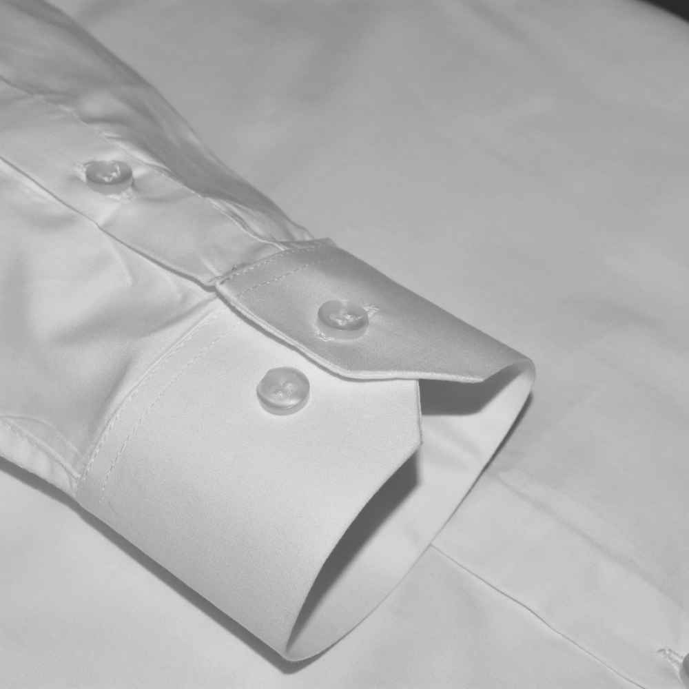 Hugo Boss White Premium Cotton Shirt-5