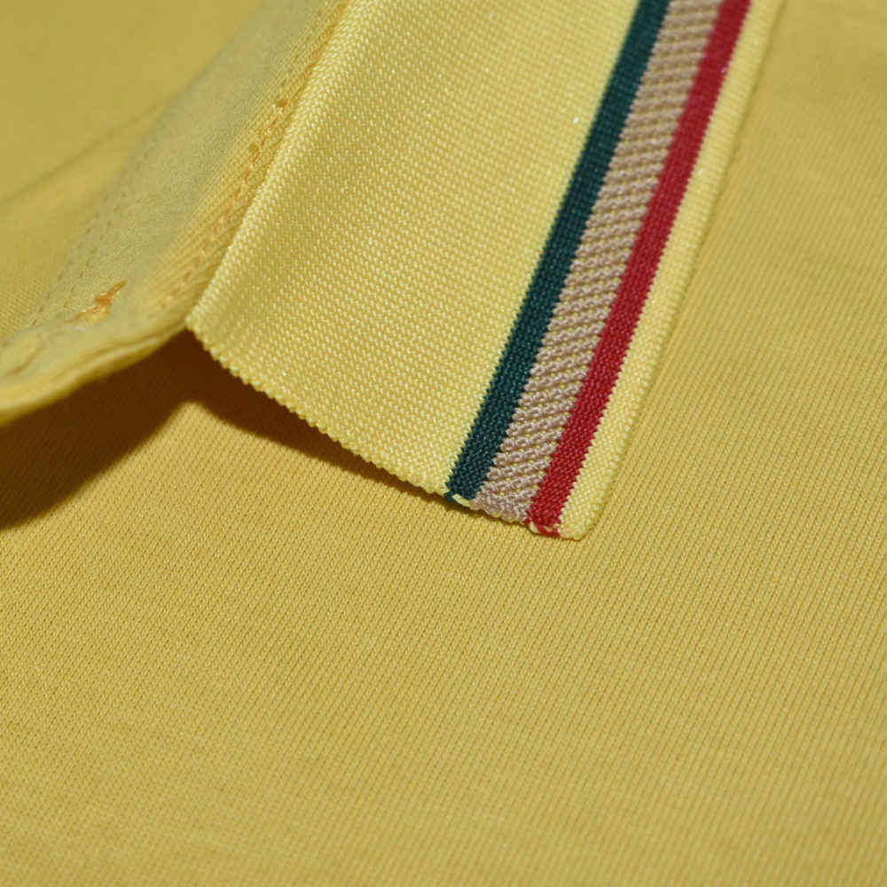 Gucci Embossed Logo Yellow Premium Quality T-shirt-5