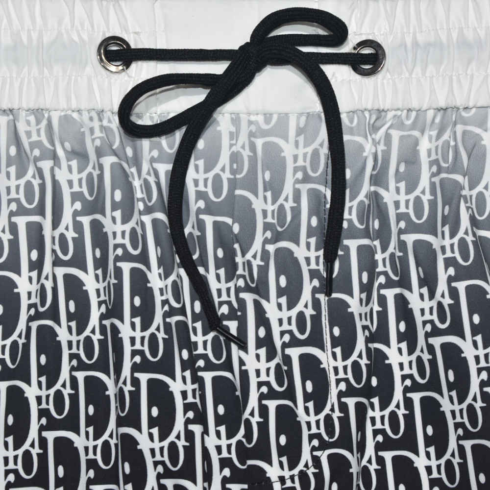 Dior Black & White Premium Quality Men's Shorts-3