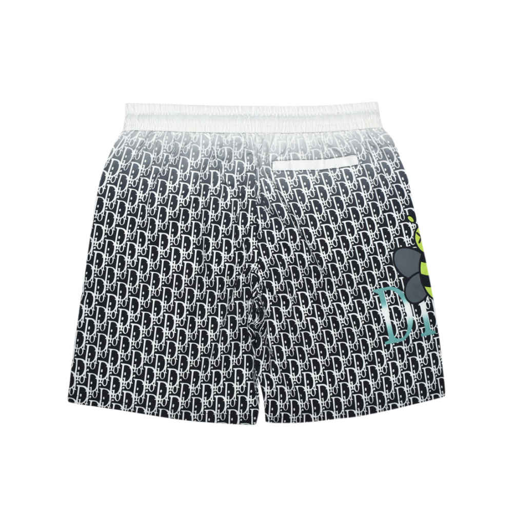 Dior Black & White Premium Quality Men's Shorts-1