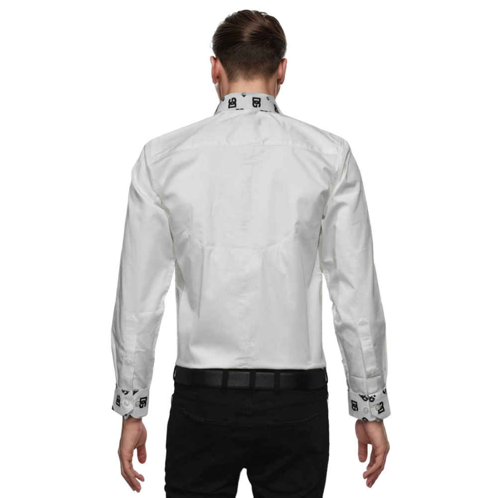 Dolce & Gabbana White Luxury Cotton Shirt-thumb-1